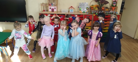 Przedszkole pełne bajkowych bohaterów