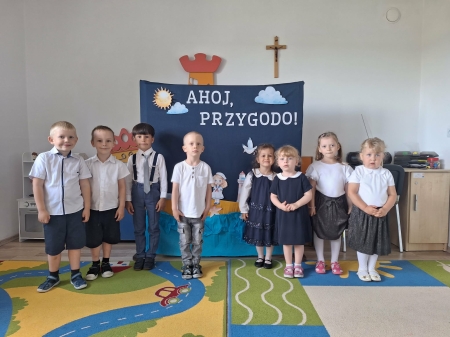 Ahoj przygodo! Zakończenie roku przedszkolnego w Ossówce.